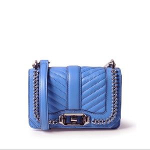 Rebecca Minkoff Mini Love Crossbody bag- Blue